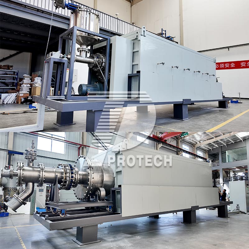 Вращающаяся трубчатая печь для опытно-промышленного/мелкосерийного производства